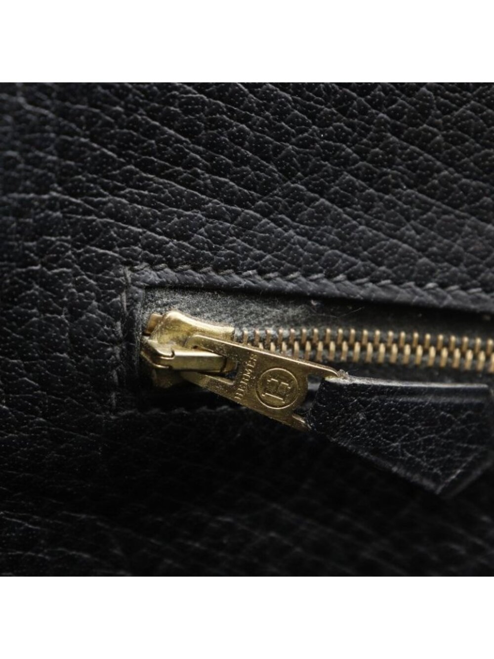 Hermes Gallop Ft1 Buffalo Black Tote - Picture 8 of 10